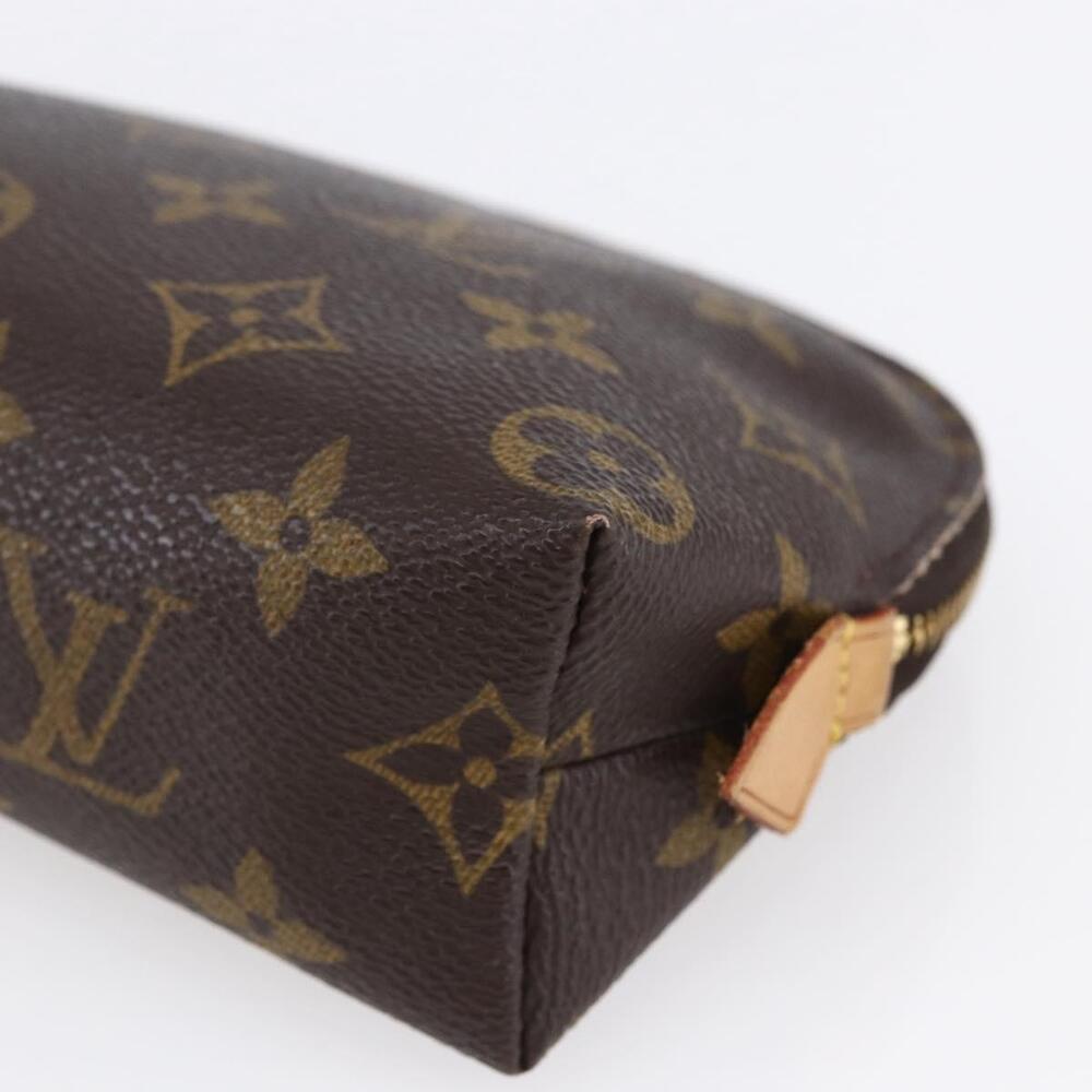 LOUIS VUITTON Monogram Pochette Cosmetic PM Cosmetic Pouch M47515 LV Auth BA8070 - Picture 7 of 16